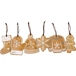 Gingerbread Ornament Set