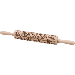 Spring Floral Embossing Rolling Pin