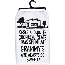 Days Spent At Grammy's Kitchen Towel