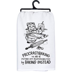 Procrastibaking Kitchen Towel