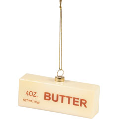 Stick of Butter Christmas Ornament