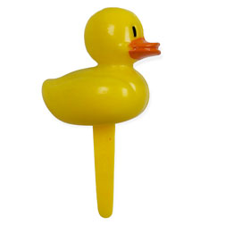 Rubber Ducky Cake Picks