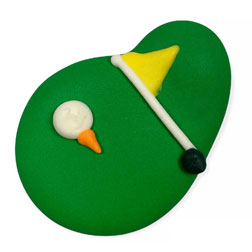 Golf Green Icing Decorations
