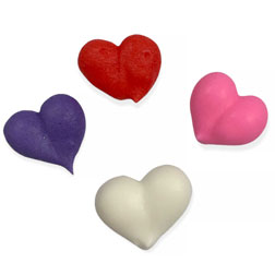 Mini Hearts Icing Decorations