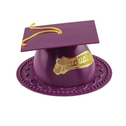 Purple Graduation Cap Topper