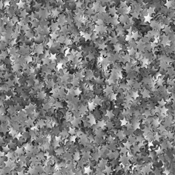 Silver Edible Glitter Stars