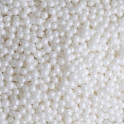 4mm White Sugar Pearls