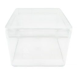 Clear Plastic Candy Box with Lid