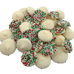 Christmas Mint Nonpareil Candy