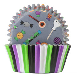 Trick or Sweet Cupcake Liners