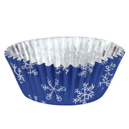 Snowflakes Cupcake Liners