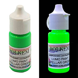 Lumo Stellar Green UV Paint