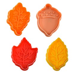 Autumn Cookie Cutter Stamp Set