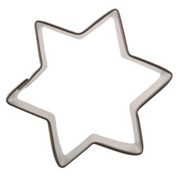 6 Point Star Cookie Cutter