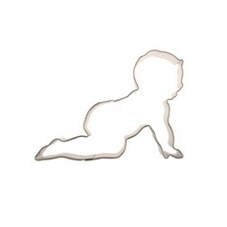 Crawling Baby Cookie Cutter