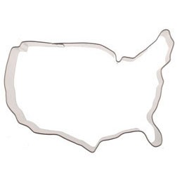 USA Map Cookie Cutter