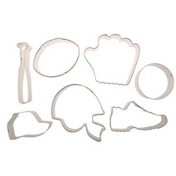 Sports Cookie Cutter Set