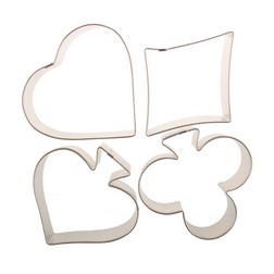 Card Suits Cookie Cutter Set