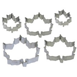 Maple Leaves Cookie Cutter Set