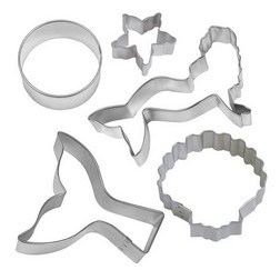 Mermaid Cookie Cutter Set 5pc