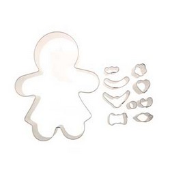 Gingerbread Girl Cookie Cutter Set