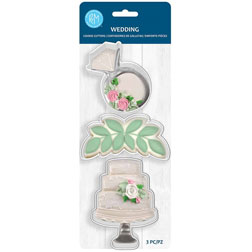 Wedding Cookie Cutter Set