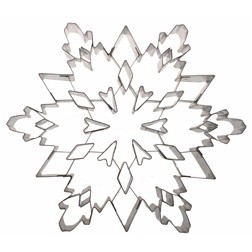 Extra-Large Snowflake With Insert Cookie Cutter