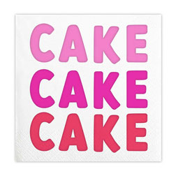 Cake Napkins