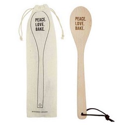 Peace Love Bake Spoon Set