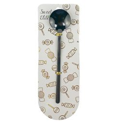 Black Sprinkle Spoon