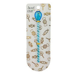 Blue Stripe Sprinkle Spoon