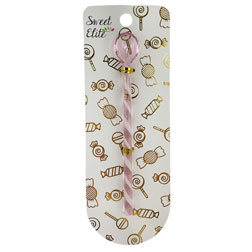 Pink Stripe Sprinkle Spoon