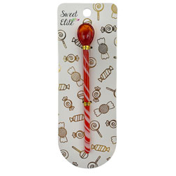 Red Stripe Sprinkle Spoon