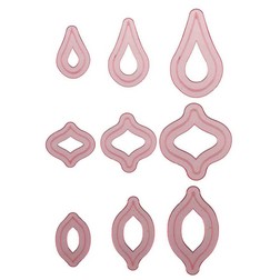 Teardrop Element Cutter Set by Marina Sousa