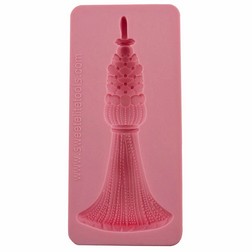 Tassel 1 Silicone Mold by Colette Peters
