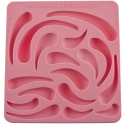 Trapunto Set Silicone Mold by Colette Peters