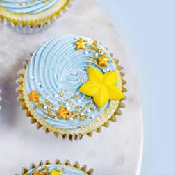 Yellow Star Icing Decorations