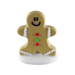 Edible Gingerbread Boy Cake Topper