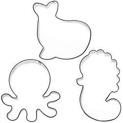 Sea Critter Cookie Cutter Set by Autumn Carpenter