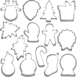 Christmas Cookie Cutter Set 14pc
