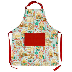 Sweet Gingerbread Houses Apron - Adult