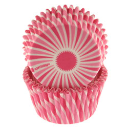 Pink Swirl Standard Baking Cup
