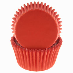Red Standard Cupcake Liners