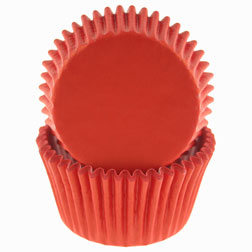 Red Cupcake Liners