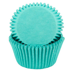 Turquoise Standard Cupcake Liners