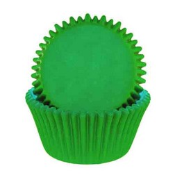Green Cupcake Liners
