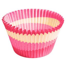 Pink Swirl Jumbo Cupcake Liners