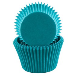 Turquoise Jumbo Cupcake Liners