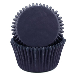 Navy Blue Cupcake Liners