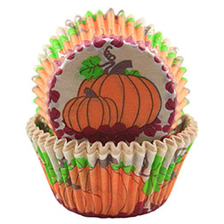Pumpkin Patch Cupcake Liners
